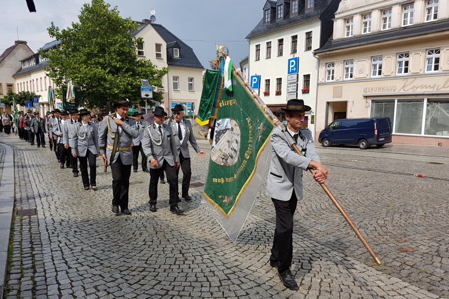 Hainichener Schützengilde feiert 300-jähriges Bestehen - 