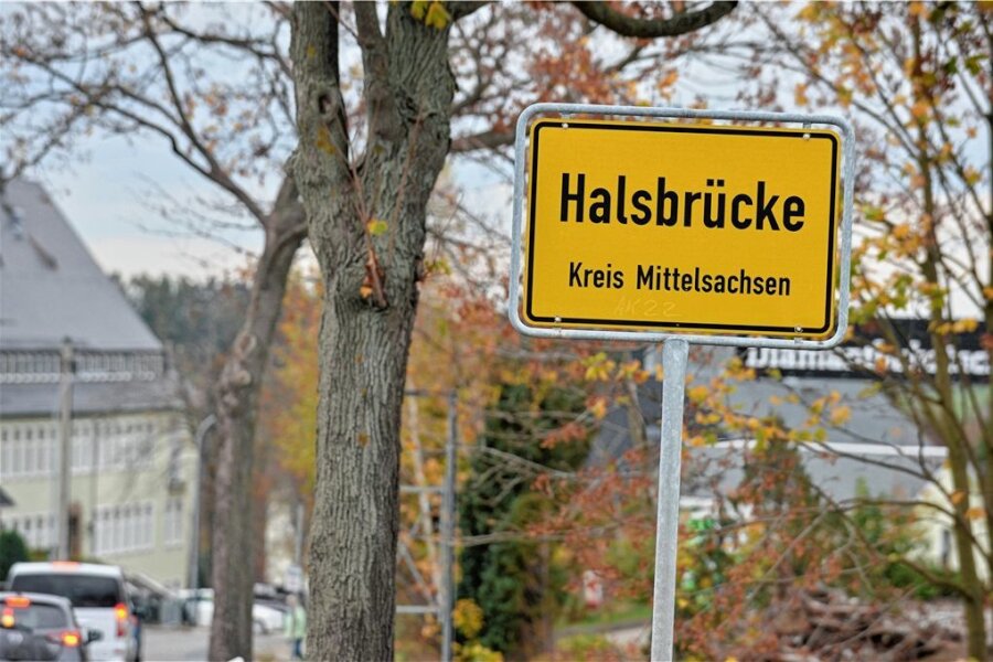Halsbrücke verliert 69 Einwohner - Die Gemeinde Halsbrücke hat 2022 fast anderthalb Prozent ihrer Einwohner verloren. 