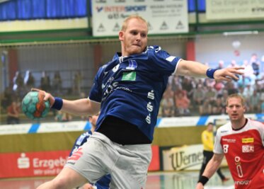 Handball: EHV Aue feiert wichtigen Heimsieg gegen TUSEM Essen - Bengt Bornhorn ist zum Spieler des Tages beim EHV Aue gewählt worden.