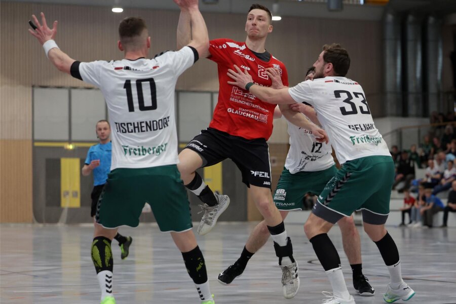 Handball in Glauchau: Ein Quartett wird am letzten Spieltag verabschiedet - Sebastian Poppitz verpasst verletzungsbedingt das letzte Heimspiel des HC Glauchau/Meerane.
