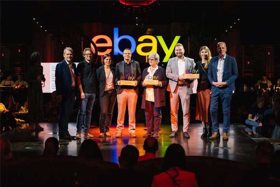 Handel im Internet: Ebay zeichnet Erzgebirgsregion aus - In Berlin würdigte der Onlineriese Ebay lokale Marktplätze - darunter das Erzgebirge.