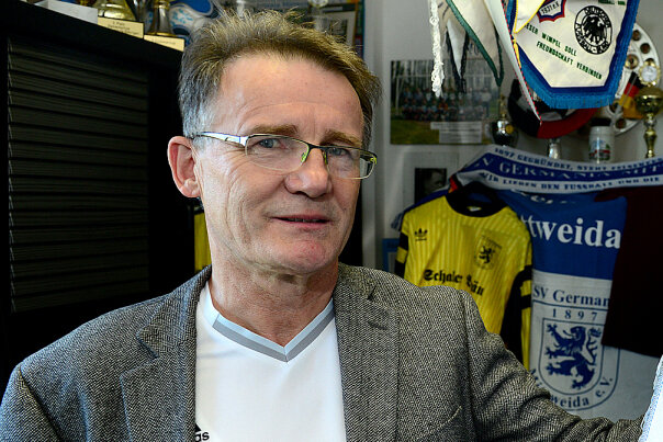 Harald Kaehs bleibt für weitere vier Jahre der Vereinschef des SV Germania Mittweida. 