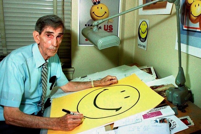 Harvey Ball - Vom Großvater der Emojis - Harvey Ball - Smiley-Erfinder