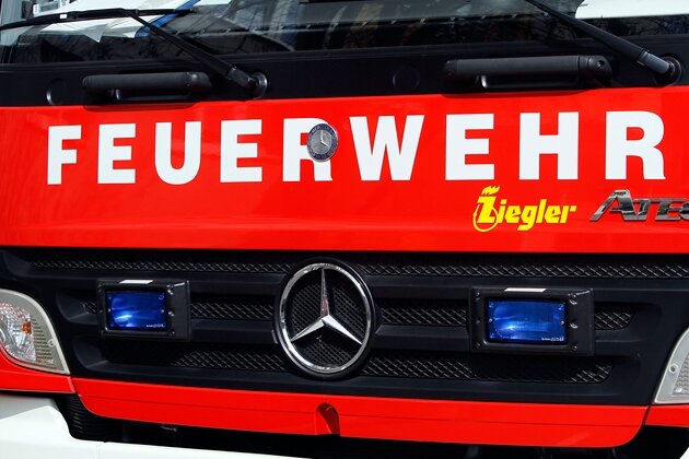 Hausbrand in Ehrenfriedersdorf mit zwei Verletzten - 