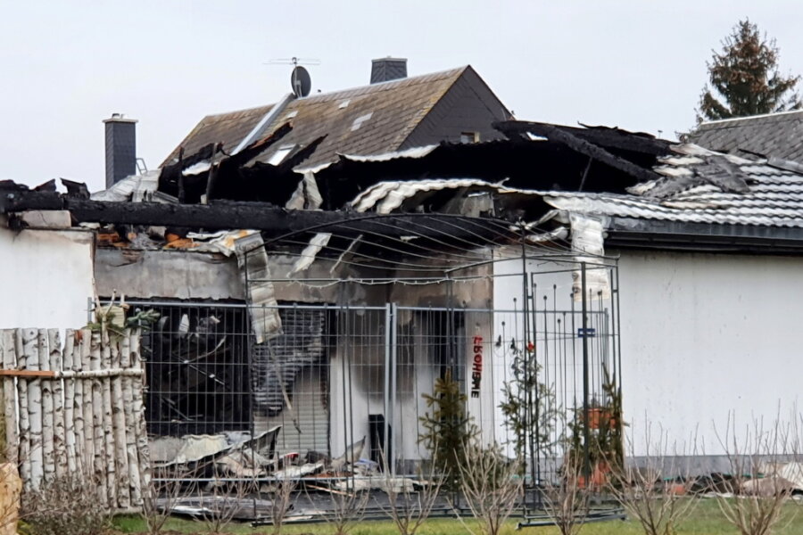 Hausbrand in Waldheim - Mutmaßliche Brandursache steht fest - 
