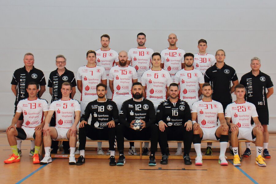 HC Einheit Plauen: Oberligist will nach Wiederaufstieg das obere Tabellendrittel angreifen - Mit diesem Team will der HC Einheit Plauen ins obere Tabellendrittel der Mitteldeutschen Handball-Oberliga.