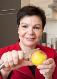 Heilfasten nach Buchinger und Lützner - Der Apfel hat für Angelika Tittmann Symbolkraft. 