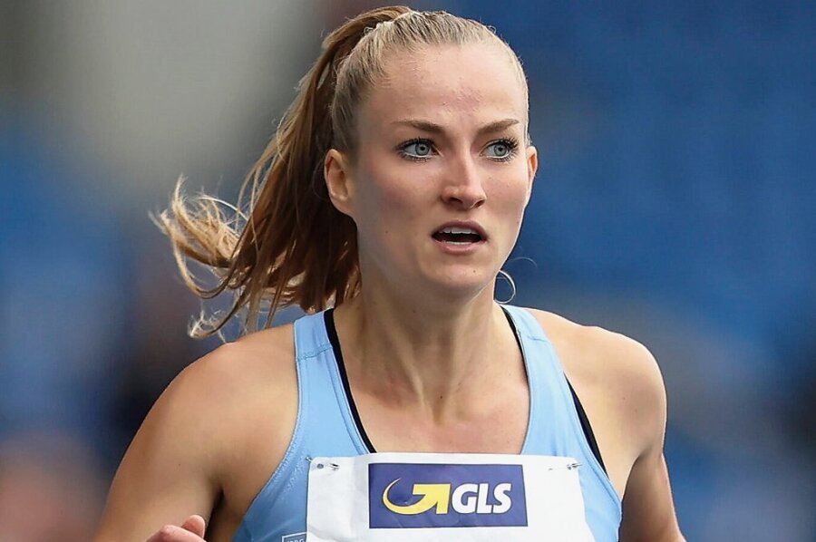 Auch für Corinna Schwab, die Deutsche Meisterin über 400 Meter, fällt in Chemnitz der Startschuss für die Saison. 