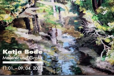 Heimspiel in der Schauweberei: Hobbymalerin Katja Bode aus Niederwiesa eröffnet Ausstellung - Die Galerie in der Tannenhauerfabrik zeigt Werke von Katja Bode aus Niederwiesa. 
