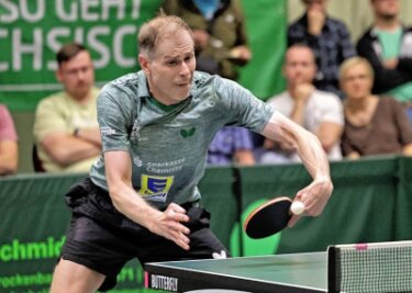 Heißes Duell in der "Grünen Hölle" - Miroslav Horejsi gehört bei den Tischtennisspielern aus Hohenstein-Ernstthal zu den Leistungsträgern. 