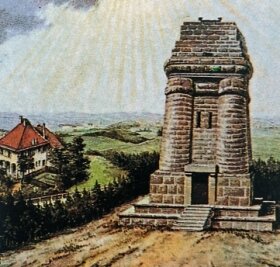 Heutiger Kemmlerturm steht seit 120 Jahren - Der Kemmlerturm aus der Zeit von 1910. 
