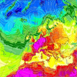 Hitzewelle lässt Temperaturen auf bis zu 40 Grad ansteigen - Hitzealarm für Zentraleuropa.