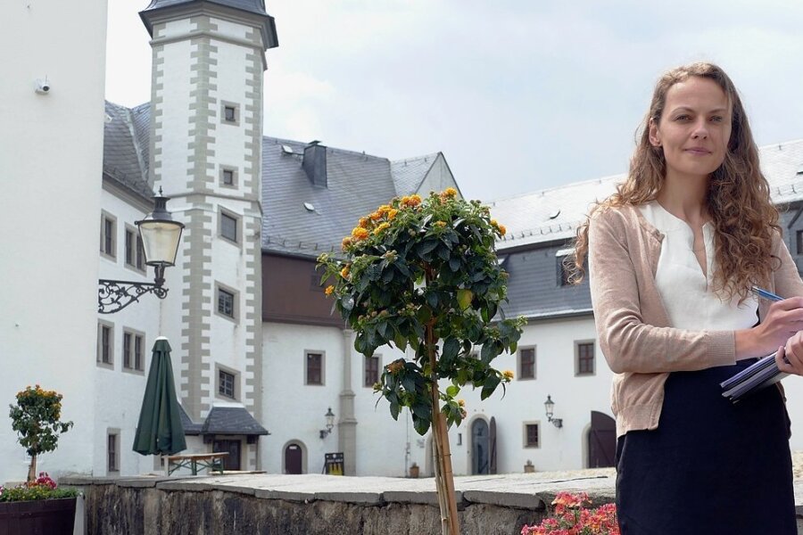 Auf Schloss Wildeck stehen Veränderungen an. Mit ihren Mitarbeiterinnen will Christiane Schlegel, die Leiterin des Kultur- und Tourismusbetriebs, das beschlossene Nutzungskonzept umsetzen.