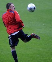 Hoeneß: Trainingsauftakt mit Ribery - Beim Trainingsauftakt dabei: Franck Ribery