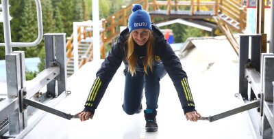 Hoffnungen und Handicaps - Rodlerin Julia Taubitz vom WSC Erzgebirge geht zuversichtlich in die neue Weltcupsaison.