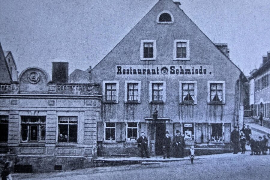 Hohenstein-Ernstthal: Vortrag über Gaststätten wird wiederholt - In der Vortragsreihe wird auch an längst abgerissene Lokale erinnert, so wie das Restaurant „Schmiede“.