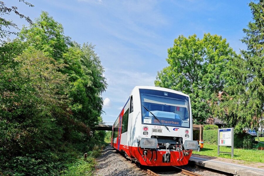 Hoher Krankenstand: Weniger Züge zwischen Glauchau und Gößnitz - Die City-Bahn muss zwei Verbindungen zwischen Glauchau und Gößnitz streichen.
