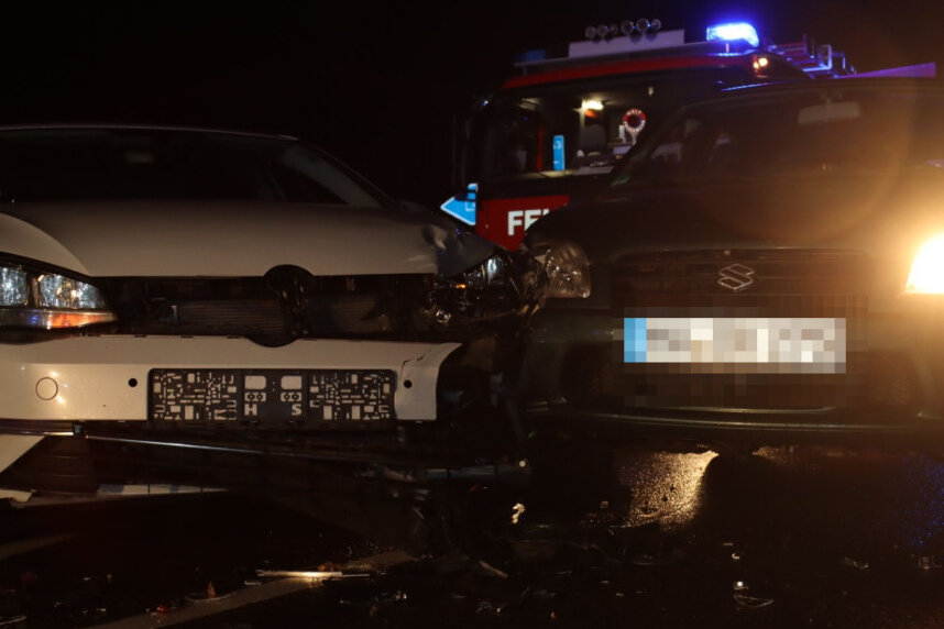 Hoher Sachschaden bei Unfall in Frankenberg - 