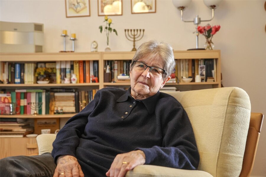 Holocaust-Überlebende Renate Aris: „Es gibt eine Erinnerungskultur, aber eine schlechte“ - Renate Aris ist eine der letzten Überlebenden des Holocausts in Sachsen.