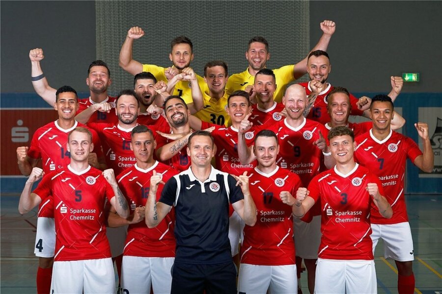 Das Team von HOT 05 Futsal Hohenstein-Ernstthal hat den Start in die Bundesliga lange herbeigesehnt. 