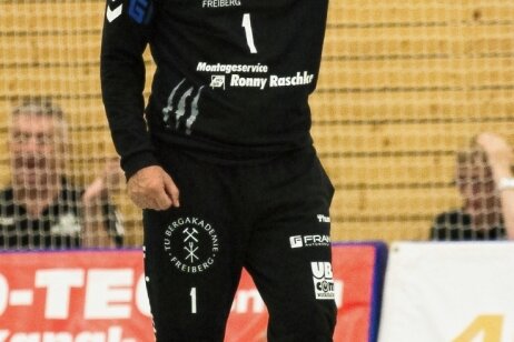 Sieggarant: HSG-Torhüter Filip Veverka trug gegen Elbflorenz II mit 21 Paraden dazu bei, dass der erste Saisonerfolg gelang. 