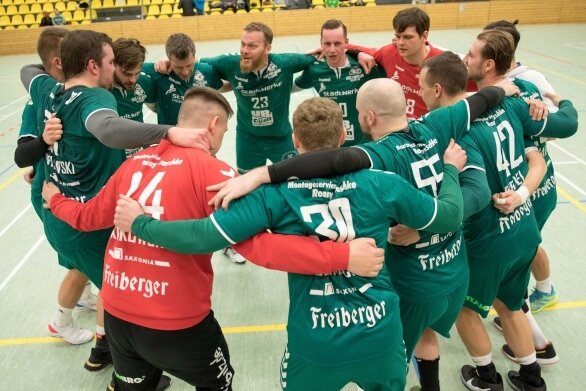 HSG-Reserve will Spitzenposition verteidigen - Neben der guten Ausgangslage in der Liga ist die HSG Freiberg II auch noch im Halbfinale des Landespokals vertreten. 