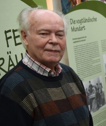 Werner Friedel (82) ist Meteorologe und Heimatforscher aus Taltitz. 