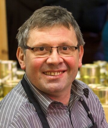Michael Bretschneider (60), Inhaber des Familienbetriebs mit Rinderzucht und Direktvermarktung in Rothenkirchen. 
