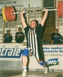 "Ich passe ganz gut nach Obrigheim" - Daniel Pischzan, hier 1999 bei einem Bundesliga-Wettkampf, ging nach seinem Wechsel für Germania Obrigheim an den Start.