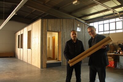 Idee aus Augustusburg: Das Holzhaus für Flüchtlinge - 
