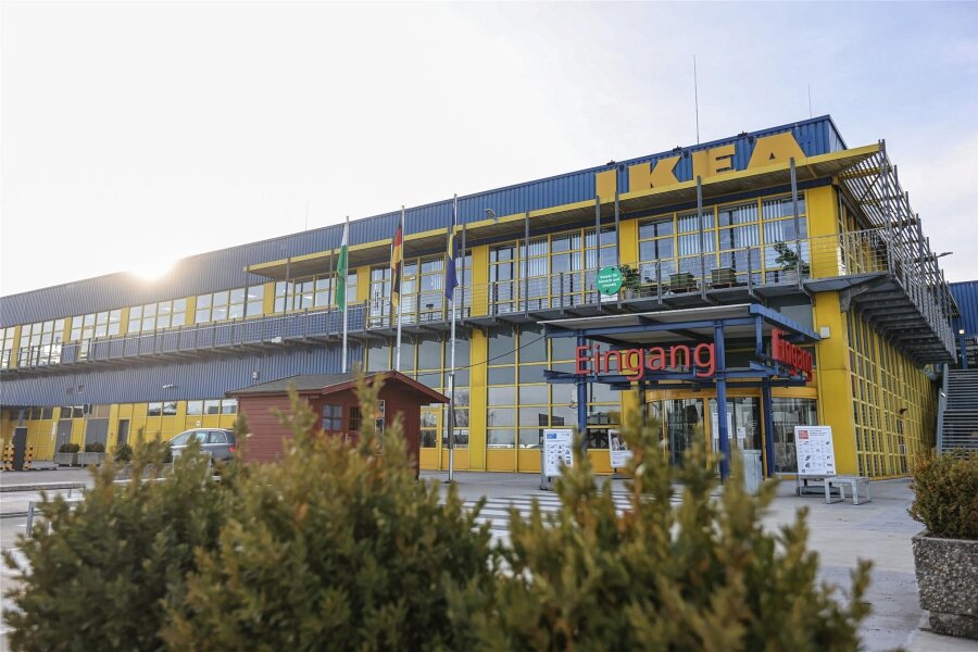 Ikea investiert Millionen in Chemnitzer Standort am Neefepark - Die Chemnitzer Ikea-Filiale wurde vor 30 Jahren eröffnet. Heizungs- und Lüftungsanlage gelten als veraltet.