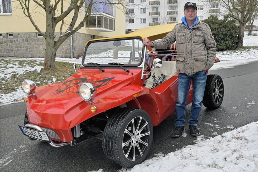 Im Bud-Spencer-Buggy zum Festival nach Italien - Jan Männel besitzt einen der limitierten Bud-Spencer-Buggys. 