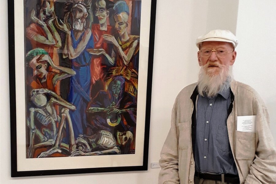 Im Republikpalast gemalt: Künstler  Ronald Paris 88-jährig verstorben 