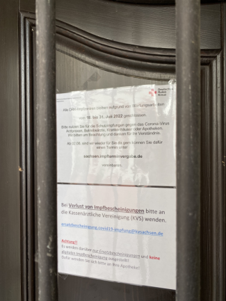Die DRK-Impfstelle in Frankenbergs Altem Archiv ist vom 18. bis 31. Juli 2022 wegen IT-Wartung geschlossen. 