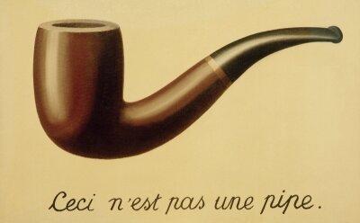 In echt? - "Das ist keine Pfeife": Der Maler René Magritte hat eines seiner berühmtesten Werke aus dem Jahr 1928 "Der Verrat der Bilder" genannt. Die Kopie mit all ihrem Sinn sehen Sie hier. Das Original hängt im County Museum of Art in Los Angeles. 