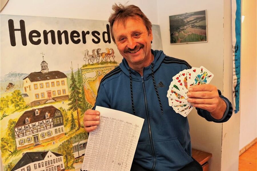 In Hennersdorf wird nicht nur gereizt - Udo Haußmann ist seit Jahrzehnten der Sportaktivposten in Hennersdorf. 