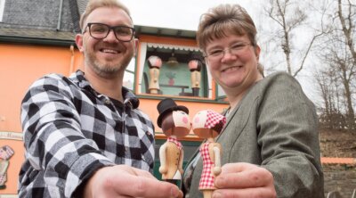 In Marienberg wird geküsst: Kunden begeistert von neuen Rachermanneln - 