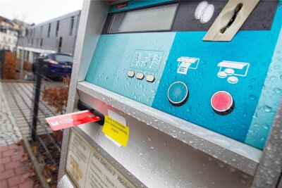 In Plauen sind die Parkscheinautomaten ausgefallen - Die Parkscheinautomaten in Plauen funktionieren zurzeit nicht.