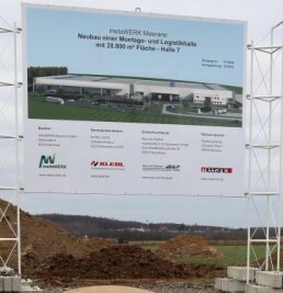 Industriepark: Arbeiten für VW-Halle beginnen - Im Industriepark entsteht eine weitere Montage- und Logistikhalle.