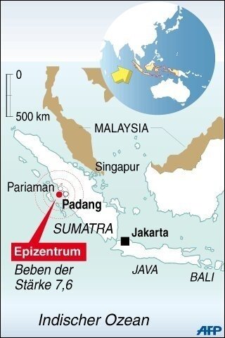 Infografik: Schweres Erbeben in Indonesien - 
