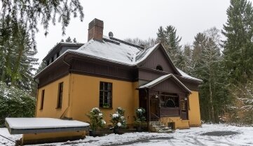 Irrgang: Historie eines vergessenen Lokals - Das Irrgang-Haus heute: Das Ehepaar Baldauf lebt seit 2010 im alten Gasthof. 