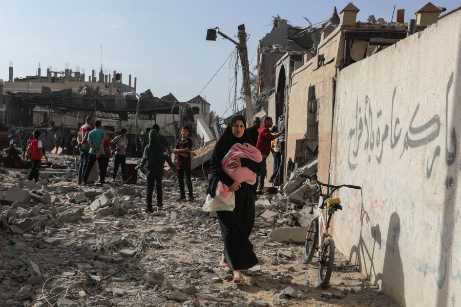 Israel beginnt vor Militäreinsatz mit Evakuierung von Rafah - Vor einem erwarteten Militäreinsatz hat Israels Armee mit der Evakuierung der Stadt Rafah begonnen. Ägypten befürchtet viele Binnenflüchtlinge.