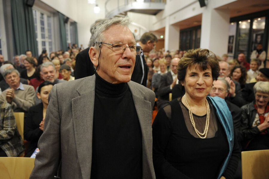 Israelischer Schriftsteller Amos Oz gestorben - 2008 besuchte Amos Oz die Stadt Chemnitz im Rahmen der Vergabe des Stefan-Heym-Preises.