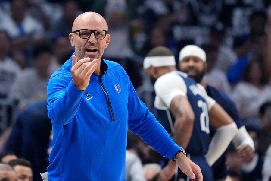 Jason Kidd verlängert als Trainer bei den Dallas Mavericks - Jason Kidd ist seit 2021 Coach in Dallas.