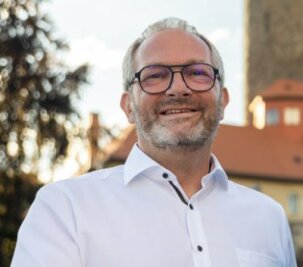 Jens Scharffs erster Arbeitstag als Oberbürgermeister von Auerbach - Jens Scharff - seit Montag neuer Oberbürgermeister in Auerbach.