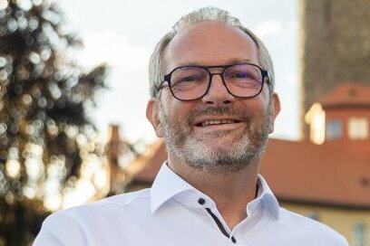 Jens Scharff - seit Montag neuer Oberbürgermeister in Auerbach.