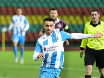 Joannis Karsanidis fällt beim Chemnitzer FC erneut lang aus - 