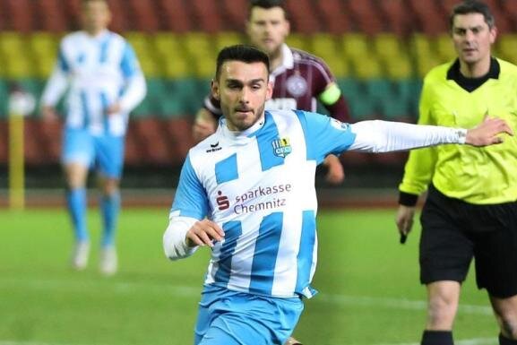 Joannis Karsanidis fällt beim Chemnitzer FC erneut lang aus - 
