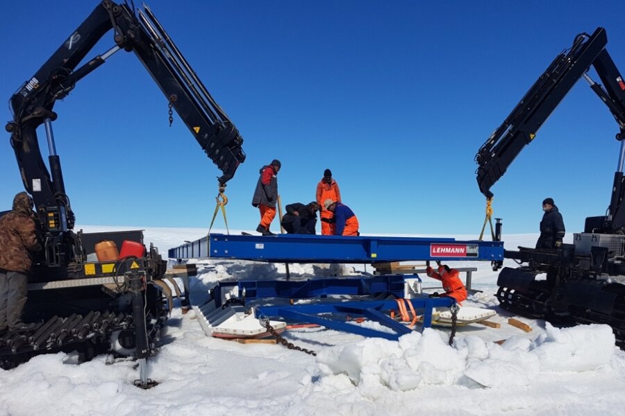 Jocketaer Schlittenkonstruktionen für die Antarktis - 