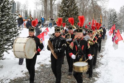 Johanngeorgenstadt feiert seinen 370. Gründungstag - Der Stadtgründungstag wird traditionell mit einer Bergparade gefeiert.